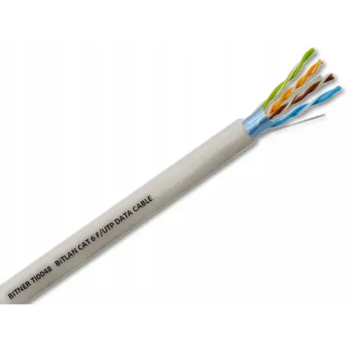 Kabel Okrągły komputerowy BiTLAN F/UTP kat. 6 350 MHz Bitner TI0048 2