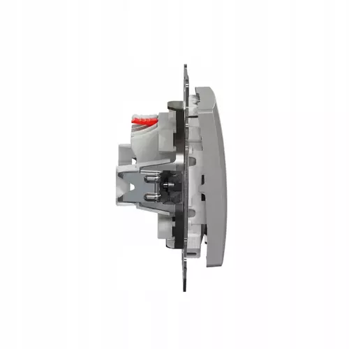 Przycisk z podświetleniem srebrny IP20 Sedna Design Schneider SDD113111L 3