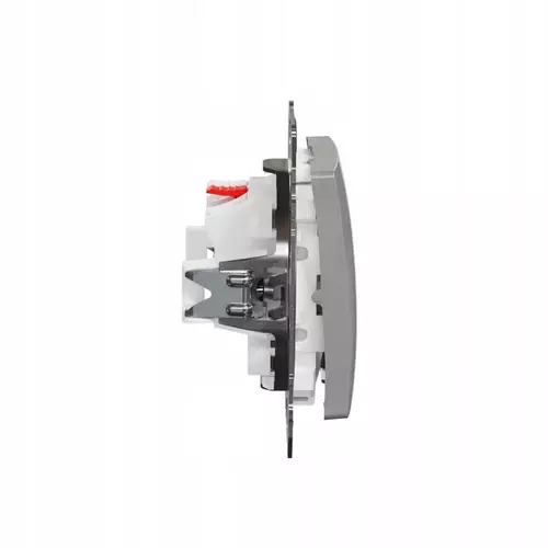 Przycisk "światło" srebrny IP20 Sedna Design Schneider Electric SDD113132 3