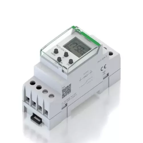 Astronomiczny zegar sterujący 16A jednokanałowy 24-/DC | F&F | PCZ-524.3 2