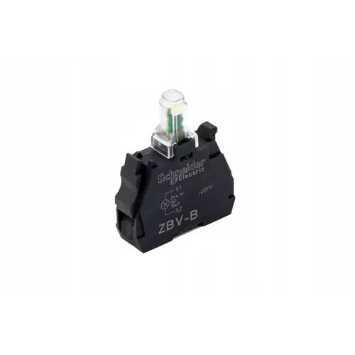 Zestaw świetlny zielony LED 24V zaciski śrubowe Schneider Electric ZBVB3 2