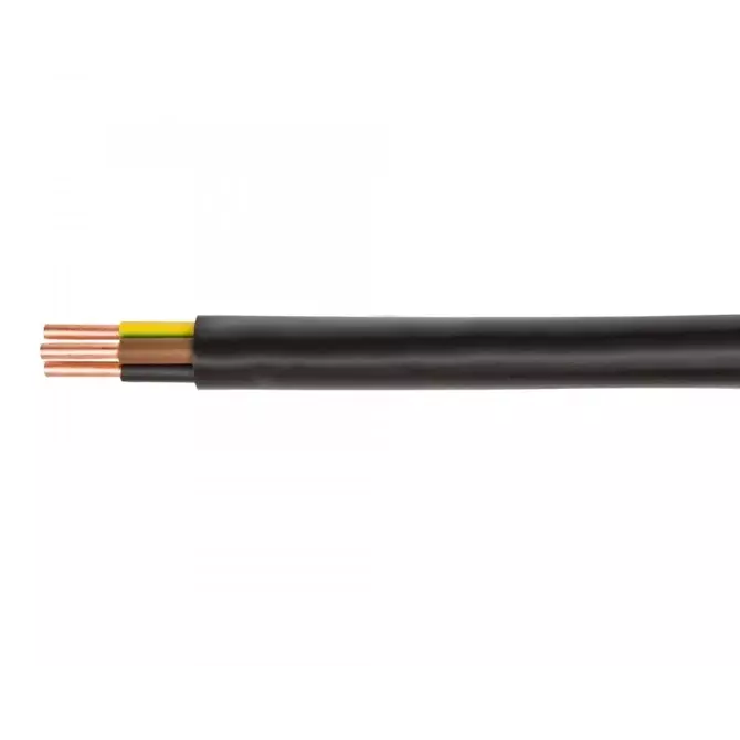 Kabel energetyczny 4x2,5 żo 0,6/1kV | ELPAR | YKY-4X2,5-RE(ŻO)-1KV NYY 1