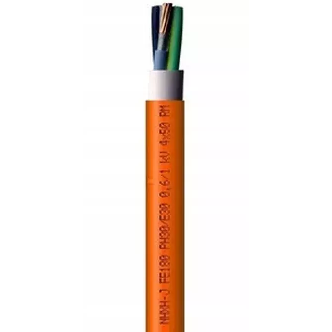 Kabel okrągły elektryczny NHXH-J FE180 3x2,5 pomarańczowy Technokabel 1