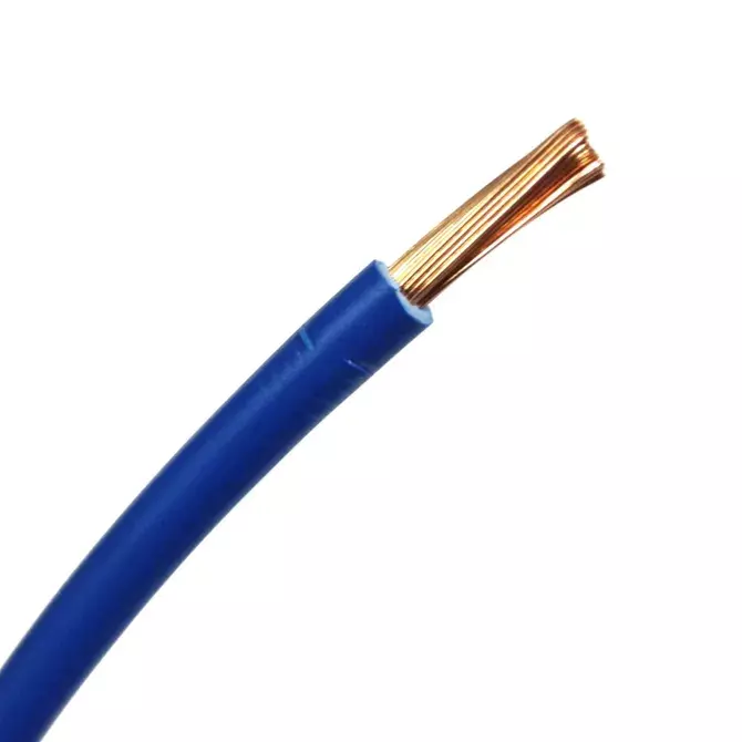 Przewód Okrągły elektryczny, giętki LgY/H07V-K 1x35 niebieski Elpar 1