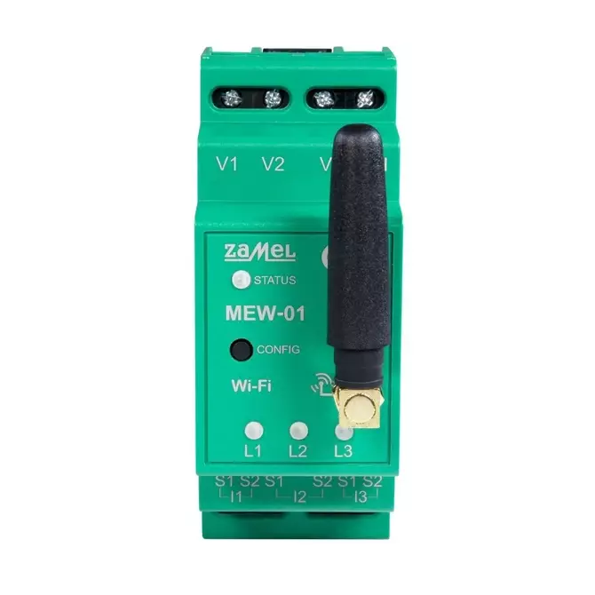 Monitor energii elektrycznej WI-FI 3F+N MEW-01 | ZAMEL | SPL10000009 1