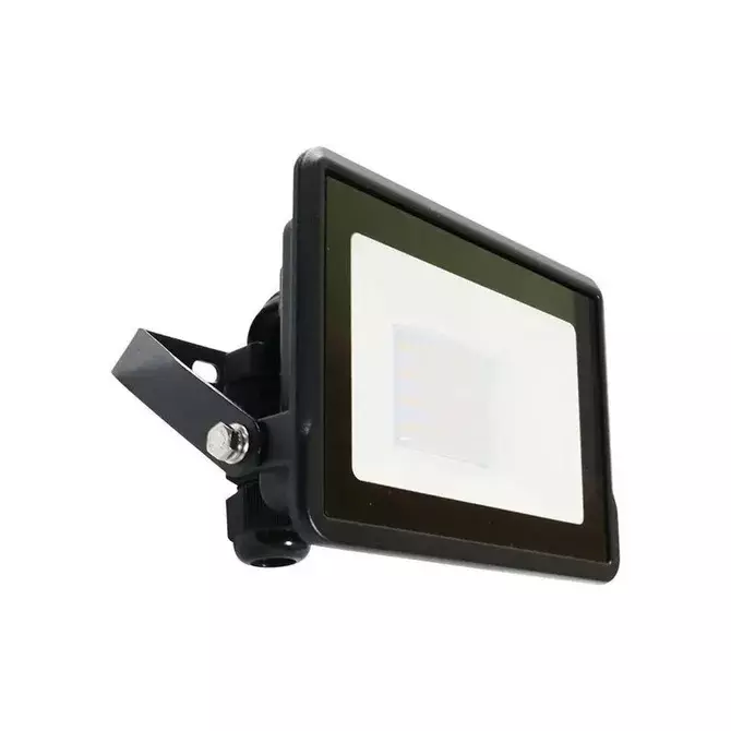 Naświetlacz LED 20W Czarny z mufą VT-128 6400K 1510lm V-TAC 20309 1