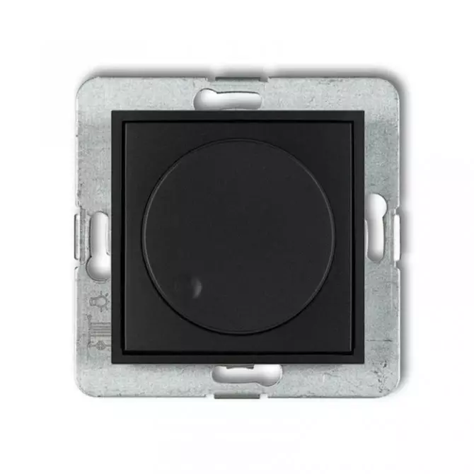 MINI Ściemniacz elektroniczny przyciskowo-obrotowy do lamp LED | 12MRO-2 1