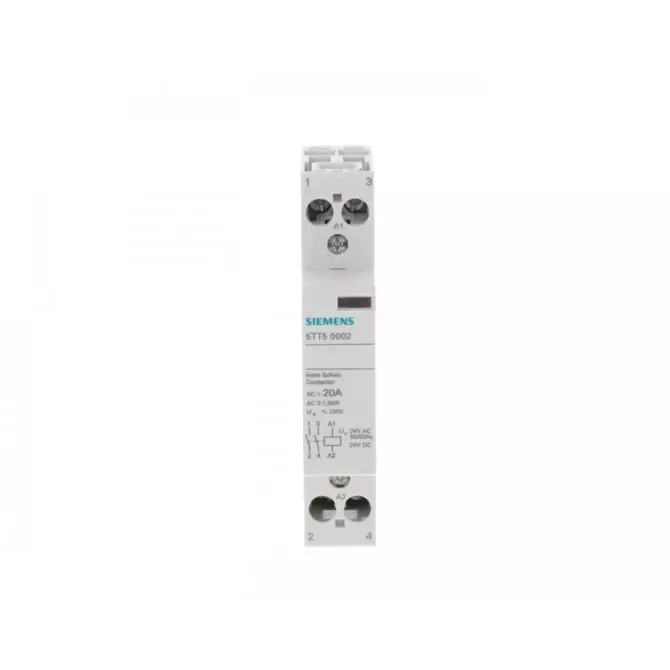 Stycznik modułowy 20A 2Z Cewka DC | SIEMENS | SENTRON 5TT5 | 5TT5000-2 1