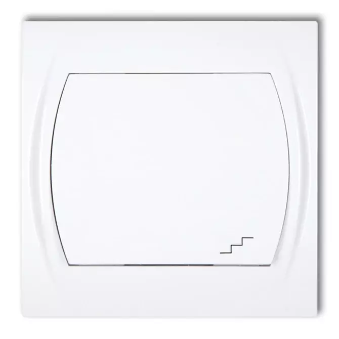 Łącznik schodowy biały | KARLIK ELEKTROTECHNIK | LOGO | LWP-3 1