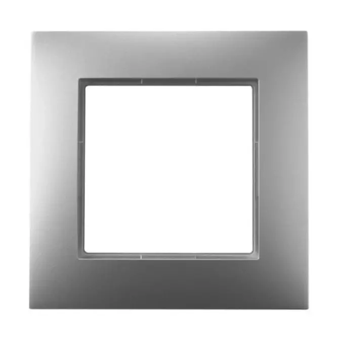 Ramka pojedyncza srebro | OSPEL | ARIA | R-1U/18 1