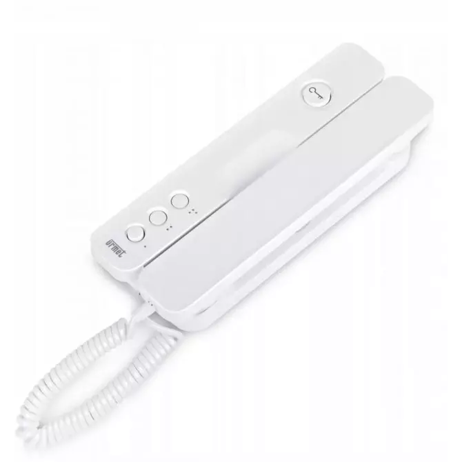 Unifon domofonowy analogowy do instalacji 5 | Urmet | 1140/1 SIGNO BIAŁY 1