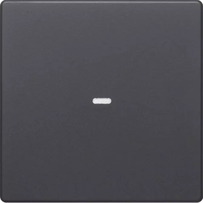 KNX e/s Q.x Klawisz z soczewką do modułu przycisku 1-kr antracyt | 80960226 1