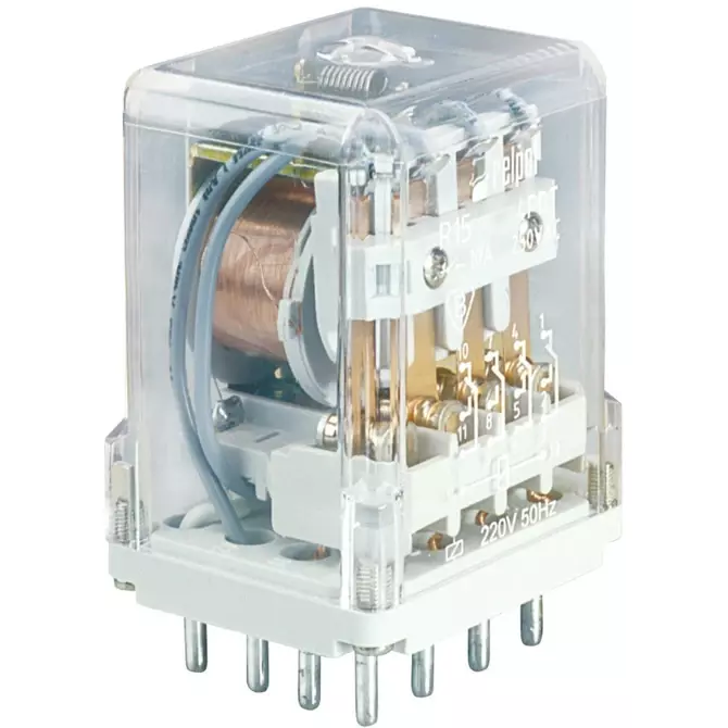 Przekaźnik elektromagnetyczny 4P 10A R15-2014-23-1060 | RELPOL | 864013 1