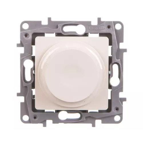 Ściemniacz obrotowy 300 W 2 przewodowy kremowy | LEGRAND | NILOE | 764688 1