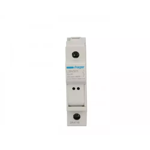 Rozłącznik bezpiecznikowy cylindryczny 1P 32A 10x38mm L38 | LSN501 1