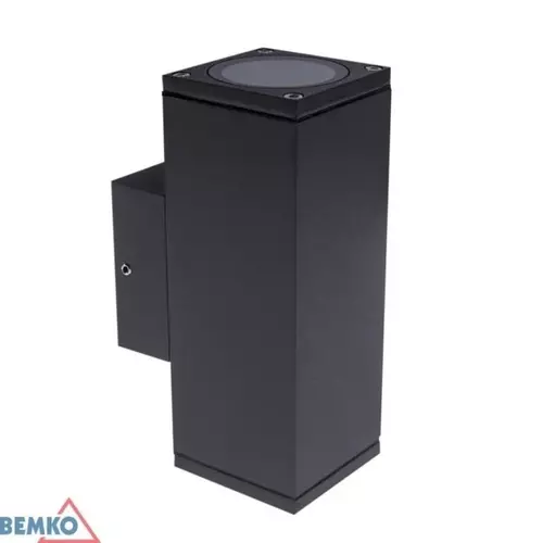 Oprawa elewacyjna VALIT 2xGU10 IP54 160X60X88 kinkiet | C25-EL2-K-2GU10-GR 1