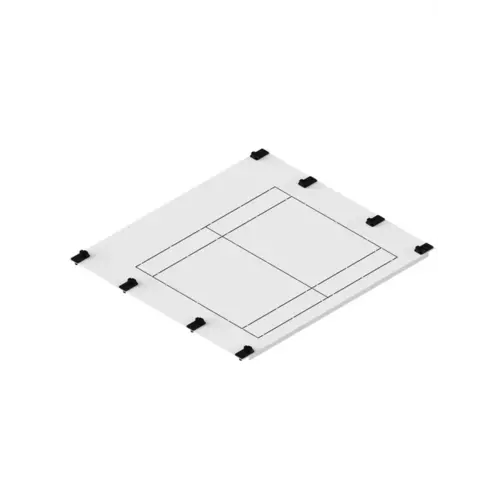 Osłona 2xKVL1 CP 2-3 K1 | ETI-POLAM | 001339552 (500x450) 1