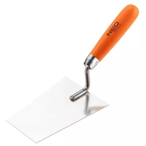 Kielnia sztukatorska trapezowa 140mm uchwyt drewniany | NEO | 50-141 1
