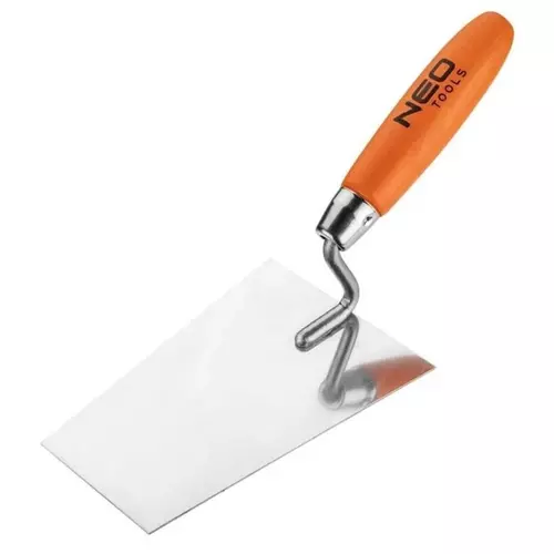 Kielnia sztukatorska trapezowa 160mm uchwyt drewniany | NEO | 50-142 1