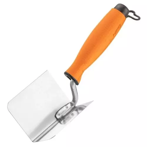 Kielnia sztukatorska kątowa wewnętrzna 80mm uchwyt dwumateriałowy | 50-155 1