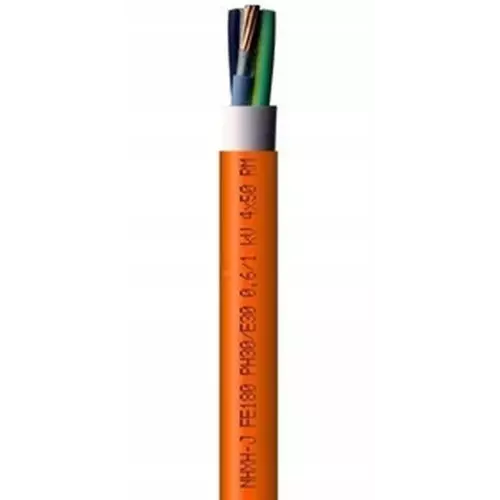 Kabel okrągły elektryczny NHXH-J FE180 3x2,5 pomarańczowy Technokabel 1