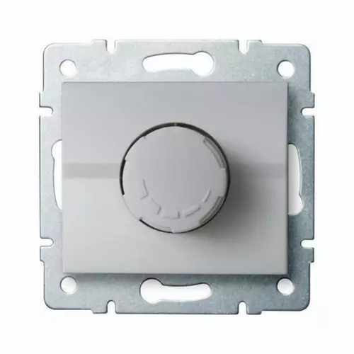 Mowion LOGI 02-1160-143 srebrny Ściemniacz obrotowy 500W z filtrem | 25201 1