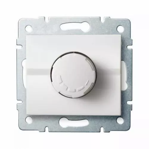 Mowion LOGI 02-1160-102 biały Ściemniacz obrotowy 500W z filtrem | 25082 1