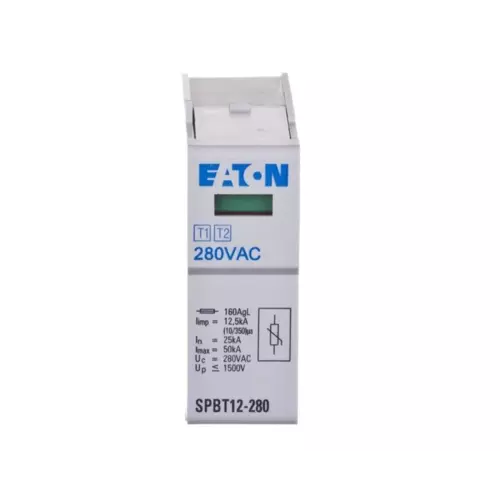 Wkład ogranicznika przepięć B+C Typ 1+2 SPBT12-280 | EATON | SPBT | 167341 1