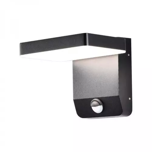 Oprawa elewacyjna LED 17W 2520lm 3000K czujnik regulowana Czarny | 2948 1