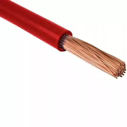 Przewód Okrągły elektryczny LgY H07V-K 1x1,5 czerwony Eletrokabel 1