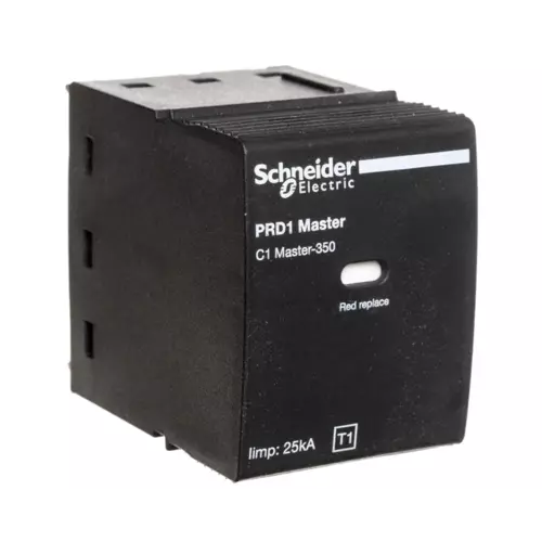 Wkład ogranicznika przepięć B Typ 1 25kA 1,5kV 350V | Schneider | 16314 1