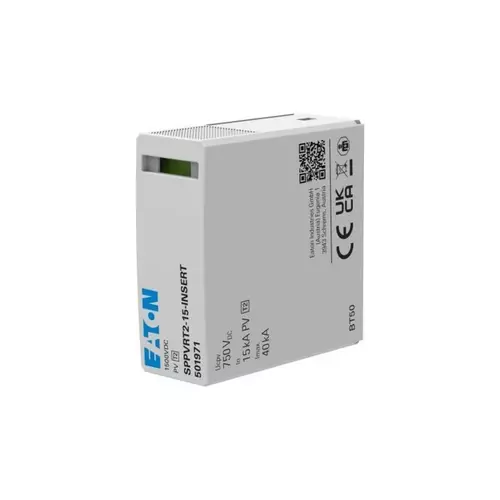 Wkład do ogranicznika SPPVRT2-15 typu 2 tor +/-/PE | EATON | EP-501971 1