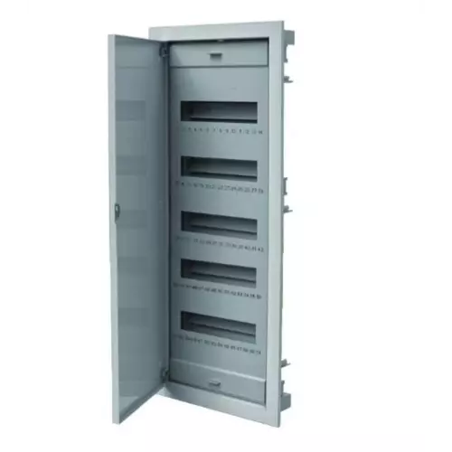 Rozdzielnica modułowa 5x12 podtynkowa RO-5 z metalowymi drzwiami | C.1560 1
