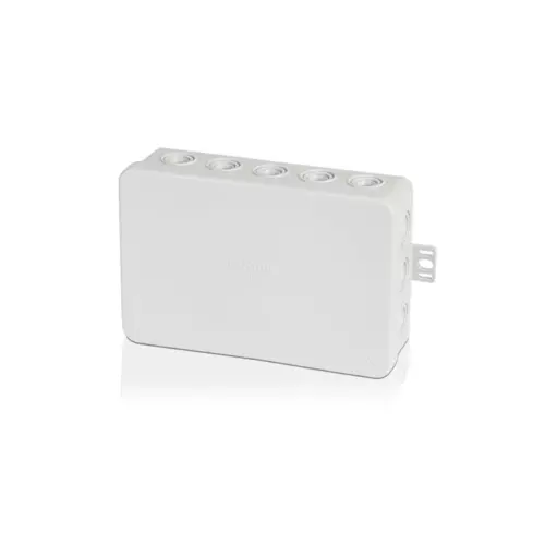 Puszka odgałęźna naścienna szara 134 x 89x40mm | SPAMEL | E128 1