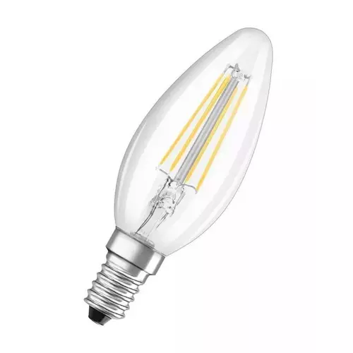 Żarówka E14 filament 4,8W 2700K 827 ciepła biała 470lm świeca | LUX08792 1