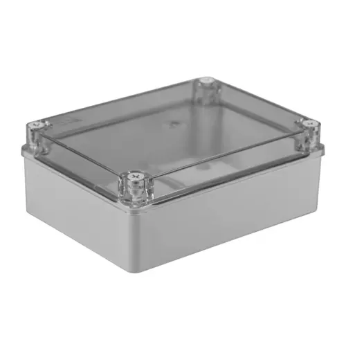 Puszka n/t hermetyczna 190x140x70 bez dławików IP56 pokrywa | S-BOX 416-P 1