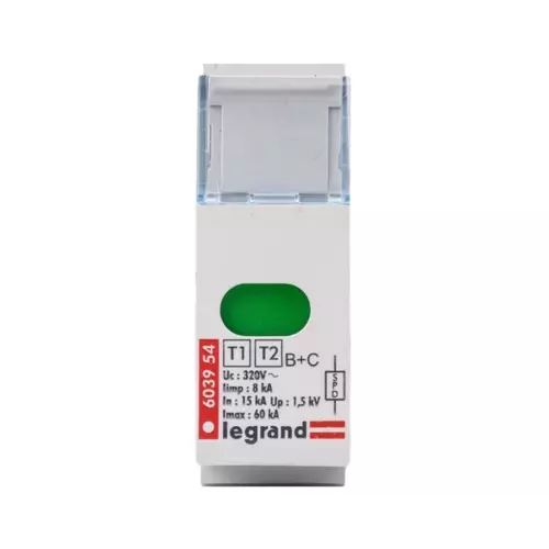 Wkładka ogranicznika przepięć B+C Typ 1+2 15kA | LEGRAND | ON300 | 603954 1