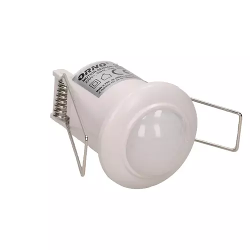 Czujnik ruchu i obecności PIR 300W 360 IP20 biały | ORNO GROUP | OR-CR-257 1
