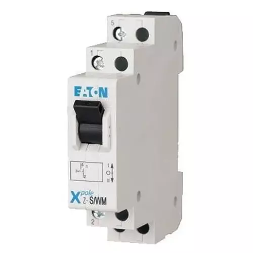 Przełącznik 2 przemienny schodowy (I-0-II) 16A 230VAC Eaton 248346 1