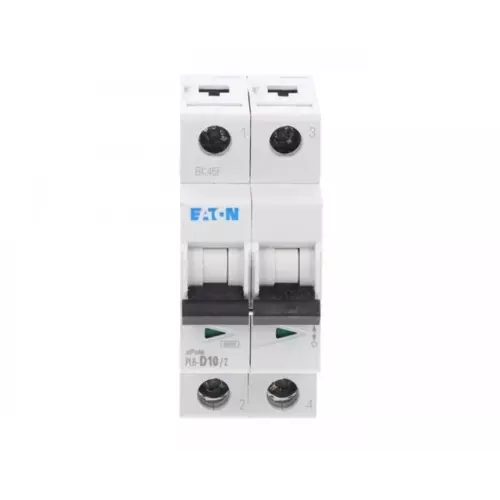 Wyłącznik nadprądowy 2P D 10A 6kA AC | EATON | PL6 | 286577 1