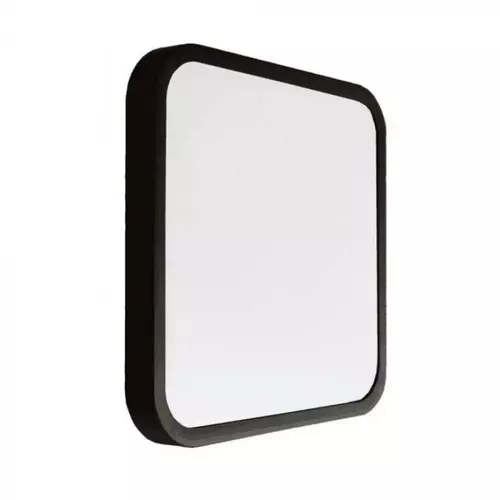 Plafoniera LED 18W 1830lm 6500K IP44 Kwadrat fi250 Mleczny Czarna | 76441 1