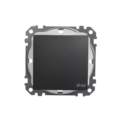 Łącznik schodowy IP44, czarny antracyt | Schneider | SDD214106 1