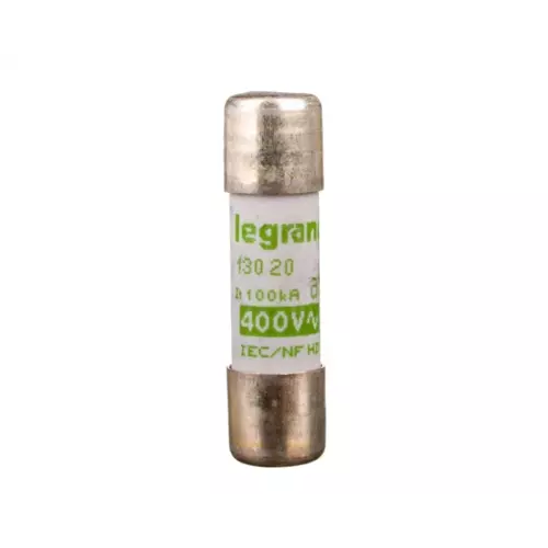 Wkładka bezpiecznikowa cylindryczna 10x38mm 20A aM 400V HPC | 013020 1