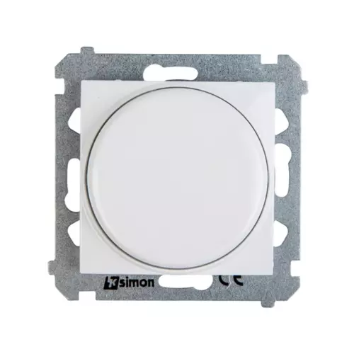 Ściemniacz naciskowo-obrotowy 20-500W biały | Kontakt-Simon | DS9T.01/11 1