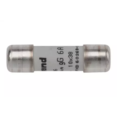 Wkładka bezpiecznikowa cylindryczna 10x38mm 6A gL 500V HPC | 013306 1