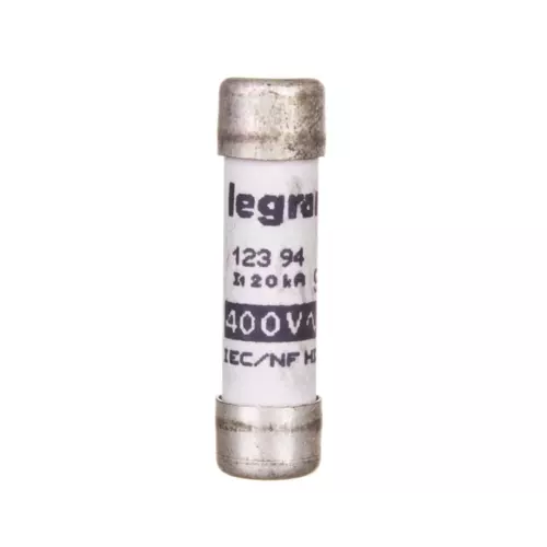 Wkładka bezpiecznikowa cylindryczna 8,5x31,5mm 0,5A gG 400V | 012394 1