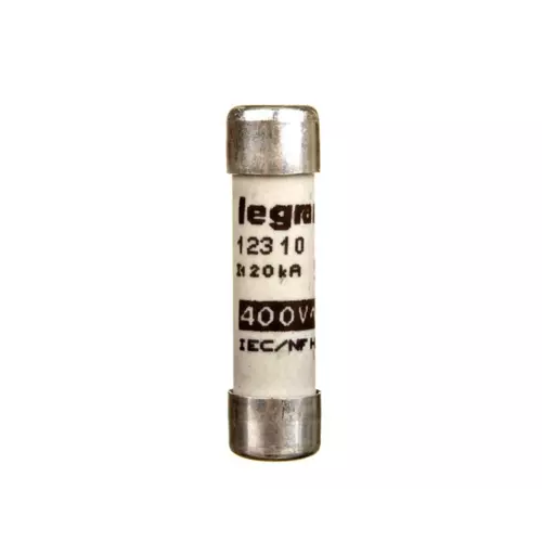 Wkładka bezpiecznikowa cylindryczna 8,5x31,5mm 10A gG 400V | 012310 1